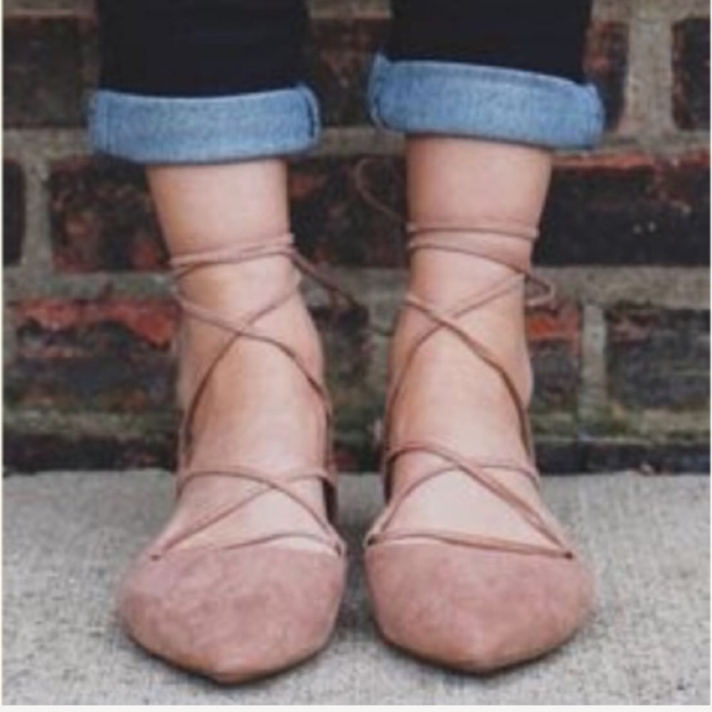 ❌SOLD❌❣️Blush Chinese Laundry Ballet Flat - Picture 8 of 8